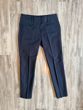 Ann Taylor Navy Slim Dress Pants